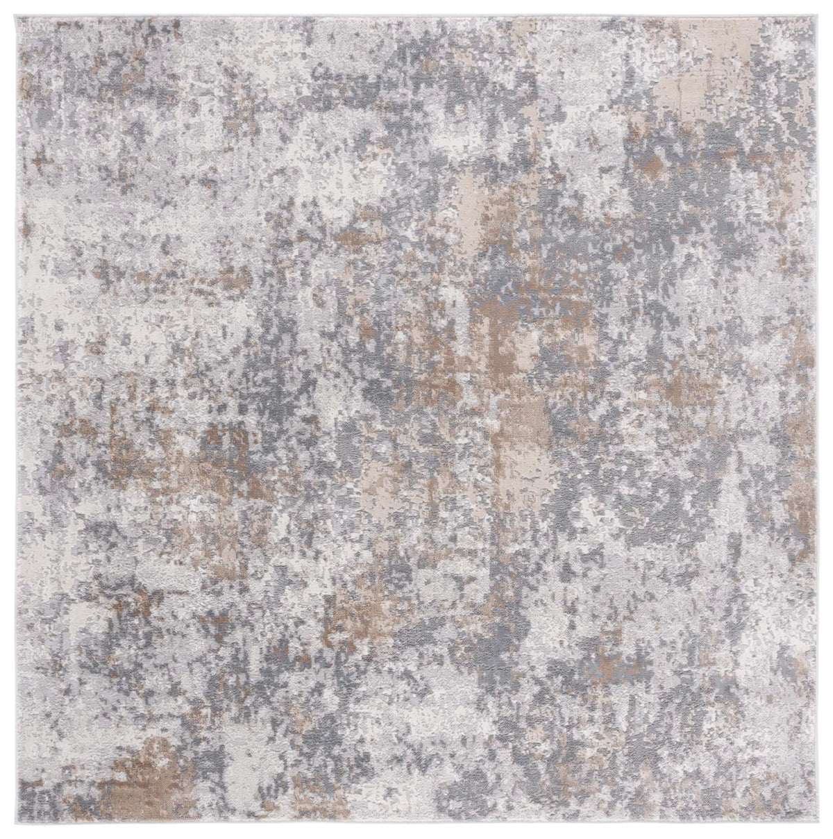Safavieh Eternal 6'-7" x 6'-7" Rug in Grey / Beige
