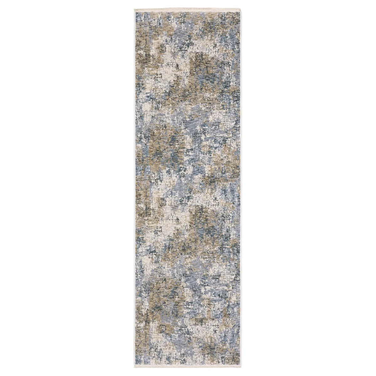 Oriental Weavers Sphinx Hayden Hay08 Beige/ Blue Rug - runner