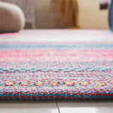 Safavieh Montauk 4'-0" x 6'-0" Rug in Red / Blue