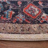 Safavieh Journey 6'-7" x 6'-7" Rug in Ivory / Red