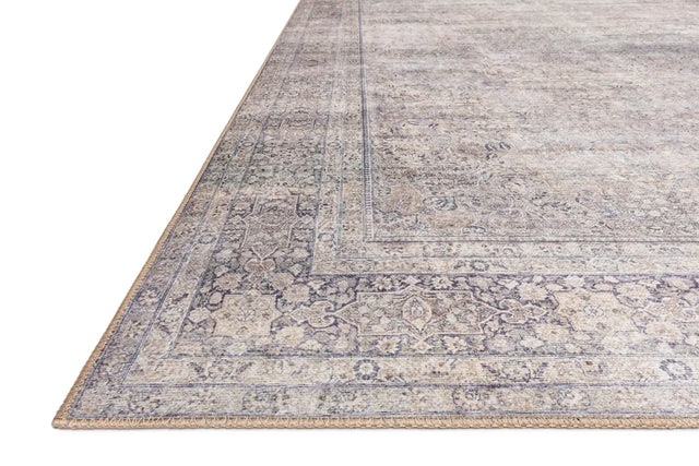 Loloi Wynter Wyn-03 Silver/Charcoal Rugs - rug corner