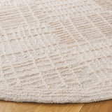 Safavieh Abstract 6'-0" x 6'-0" Rug in Light Brown / Ivory