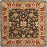 Safavieh Anatolia 6'-0" x 6'-0" Rug in Olive / Rust
