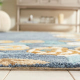 Safavieh Chelsea 4'-0" x 6'-0" Rug in Blue / Ivory