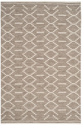 Safavieh Kilim 4'-0" x 6'-0" Rug in Grey / Ivory