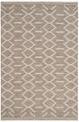 Safavieh Kilim 4'-0" x 6'-0" Rug in Grey / Ivory