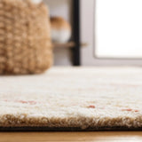 Safavieh Micro-Loop 4'-0" x 6'-0" Rug in Ivory / Red