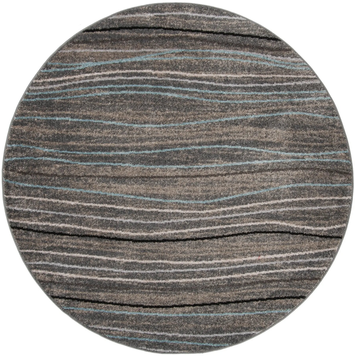 Safavieh Amsterdam 5'-1" x 5'-1" Rug in Silver / Beige