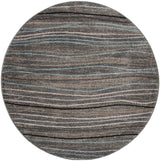 Safavieh Amsterdam 5'-1" x 5'-1" Rug in Silver / Beige
