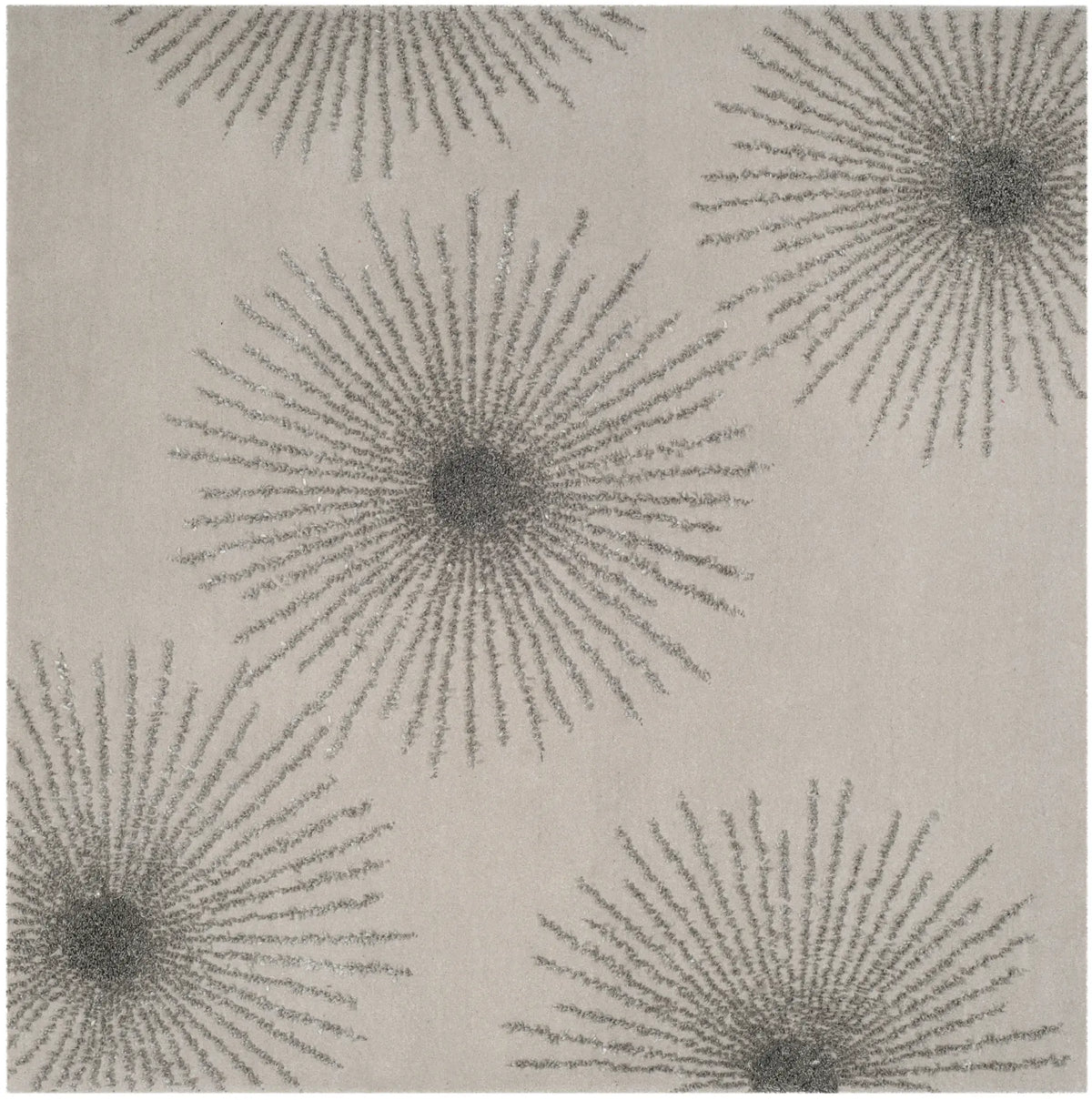 Safavieh Soho 6'-0" x 6'-0" Rug in Ivory / Silver