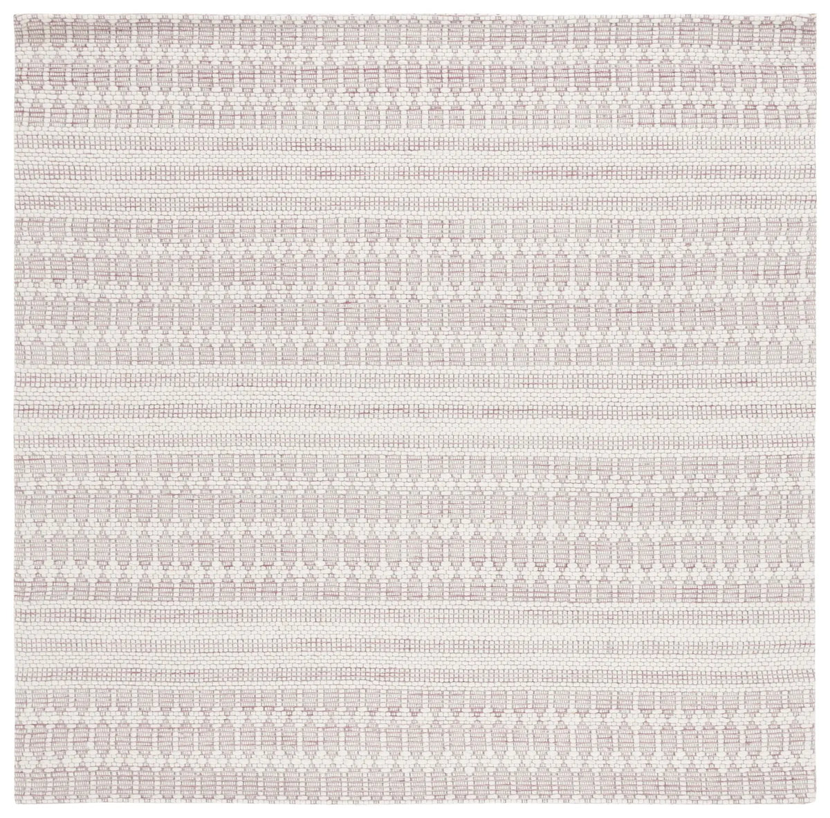 Safavieh Marbella 6'-0" x 6'-0" Rug in Pink / Ivory