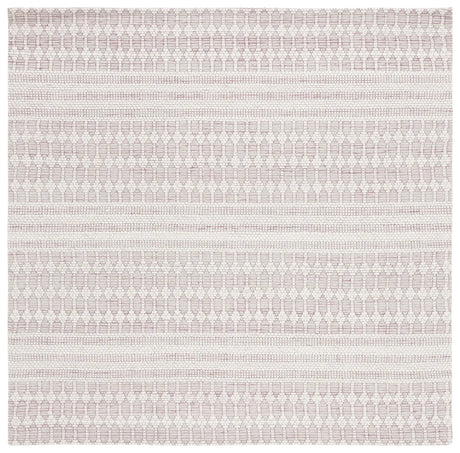 Safavieh Marbella 6'-0" x 6'-0" Rug in Pink / Ivory