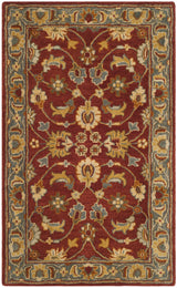 Safavieh Heritage 3'-0" x 5'-0" Rug in Red / Blue