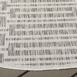 Safavieh Beach House 6'-7" x 6'-7" Rug in Grey / Ivory