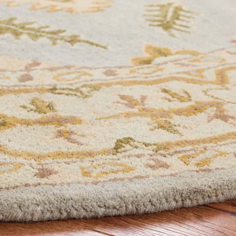 Safavieh Classic 6'-0" x 6'-0" Rug in Light Blue / Ivory