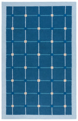 Safavieh Genre 4'-0" x 6'-0" Rug in Blue / Beige