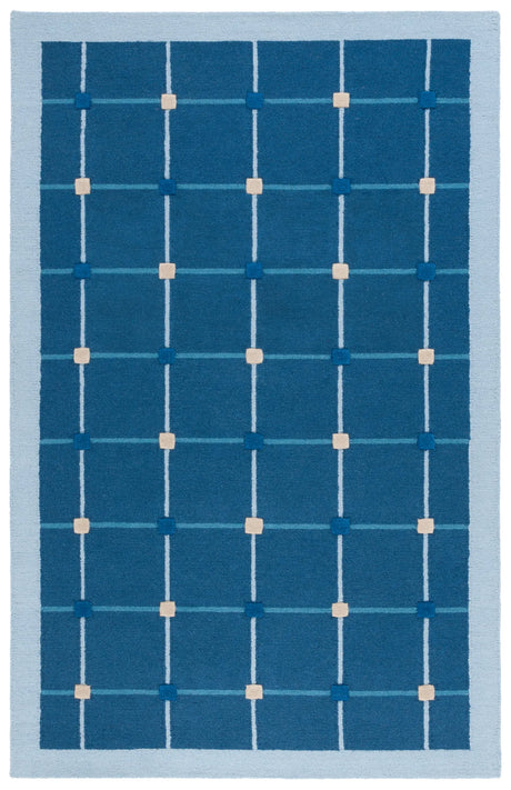 Safavieh Genre 4'-0" x 6'-0" Rug in Blue / Beige