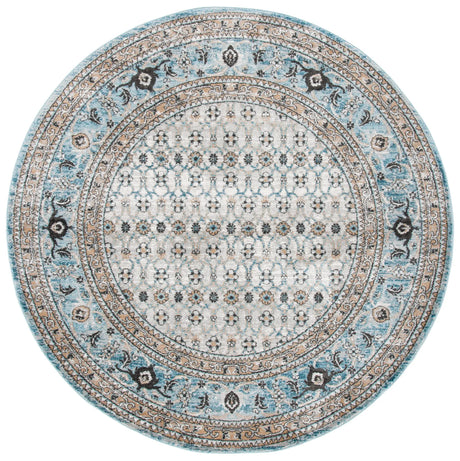 Safavieh Shivan 6'-7" x 6'-7" Rug in Grey / Blue