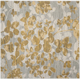 Safavieh Evoke 6'-7" x 6'-7" Rug in Grey / Gold