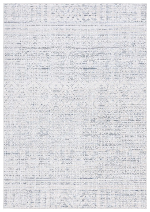 Safavieh Hunter 100 4'-0" x 6'-0" Rug in Ivory Grey / Dark Grey / Beige