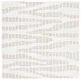 Safavieh Manhattan 6'-0" x 6'-0" Rug in Beige / Ivory