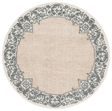 Safavieh Ebony 6'-0" x 6'-0" Rug in Ivory / Grey