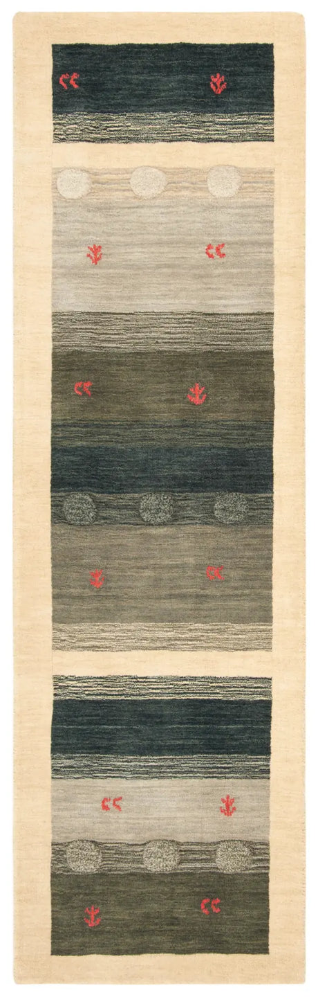 Safavieh Himalaya 2'-3" x 8'-0" Rug in Cream / Blue