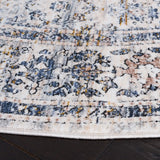 Safavieh Moondust 600 6'-0" x 6'-0" Rug in Ivory / Blue