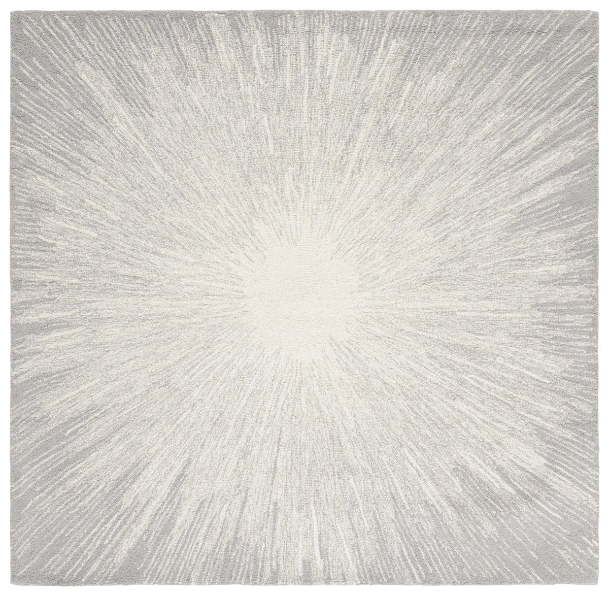 Safavieh Abstract 6'-0" x 6'-0" Rug in Ivory / Silver