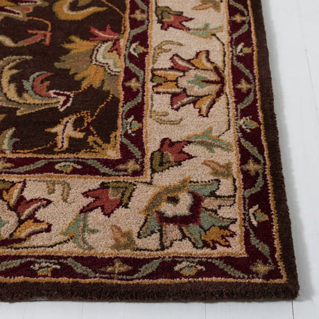 Safavieh Heritage 4'-0" x 6'-0" Rug in Brown / Beige