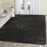 Safavieh Supreme Shag 8'-0" x 10'-0" Rug in Dark Grey