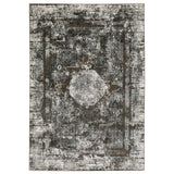 Oriental Weavers Gemini 090O2 Charcoal/ Grey Rug - main flat