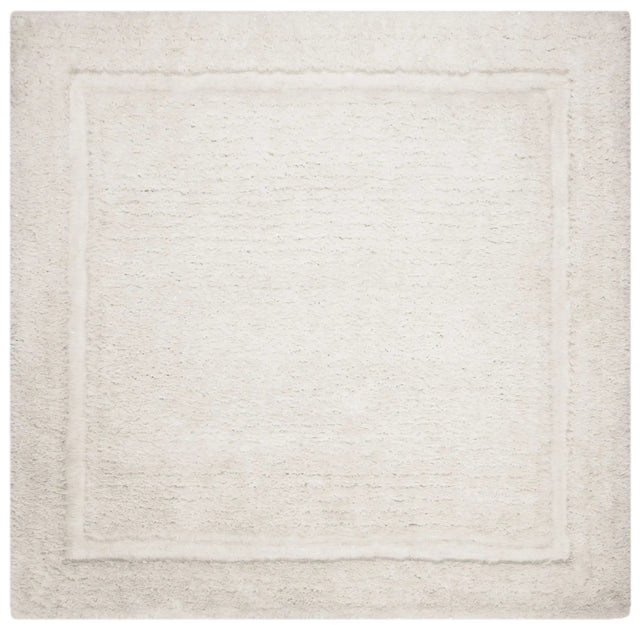 Safavieh Glamour Shag 6'-0" x 6'-0" Rug in Ivory