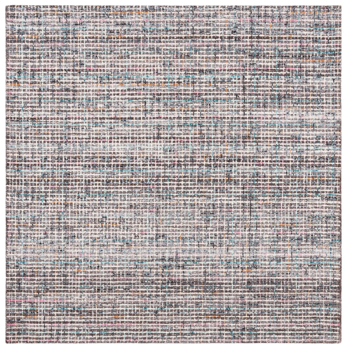Safavieh Abstract 6'-0" x 6'-0" Rug in Grey / Brown