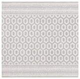 Safavieh Capri 6'-0" x 6'-0" Rug in Ivory / Grey
