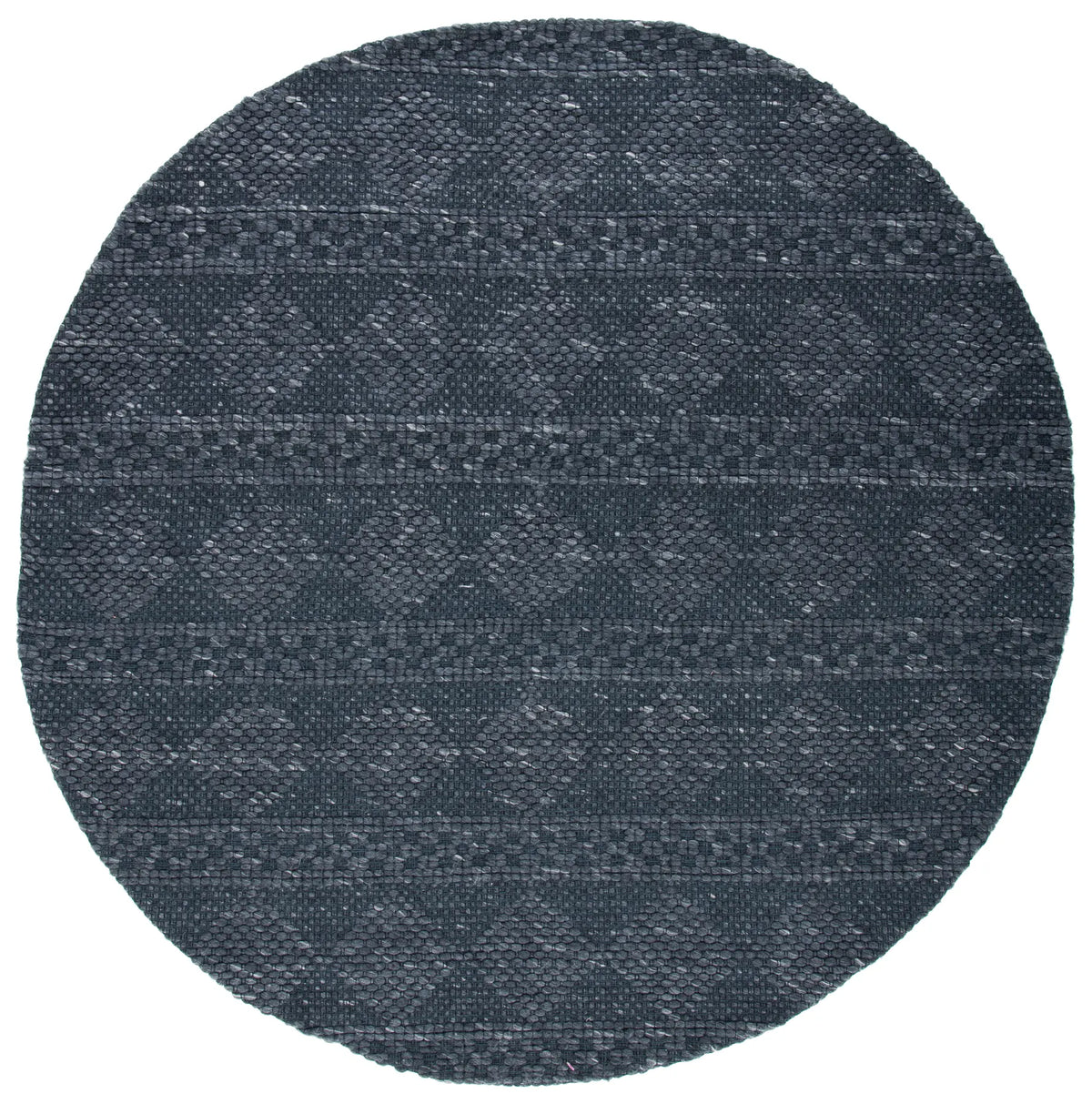 Safavieh Marbella 7'-0" x 7'-0" Rug in Charcoal