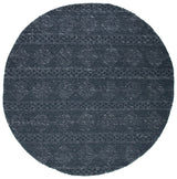 Safavieh Marbella 7'-0" x 7'-0" Rug in Charcoal