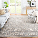 Safavieh Pyramid 10'-0" x 14'-0" Rug in Ivory / Charcoal
