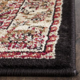 Safavieh Lyndhurst 2'-3" x 8'-0" Rug in Black / Ivory