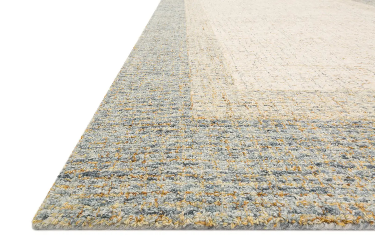 Loloi Rosina Roi-01 Sand Rugs - rug corner