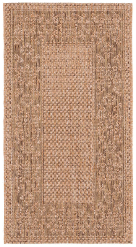 Safavieh Courtyard 2'-0" x 3'-7" Rug in Natural / Gold