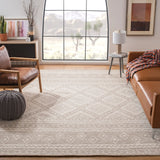 Safavieh Micro-Loop 10'-0" x 14'-0" Rug in Beige / Ivory