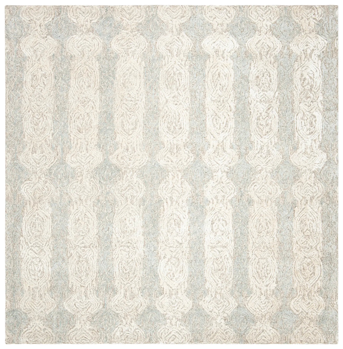 Safavieh Glamour 6'-0" x 6'-0" Rug in Grey / Ivory
