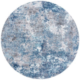 Safavieh Aston 10'-0" x 10'-0" Rug in Navy / Grey