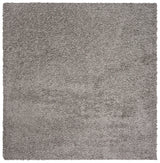 Safavieh Sga-Athens Shag 6'-7" x 6'-7" Rug in Light Grey