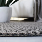 Safavieh Soho 4'-0" x 6'-0" Rug in Charcoal