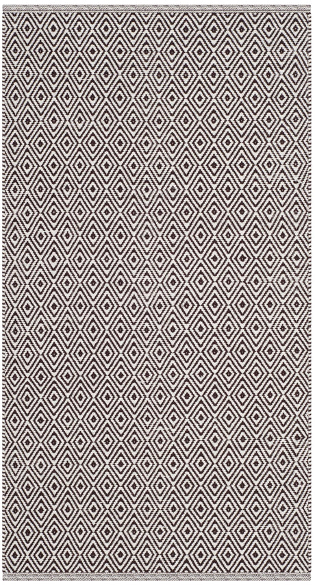 Safavieh Montauk 2'-6" x 4'-0" Rug in Ivory / Chocolate