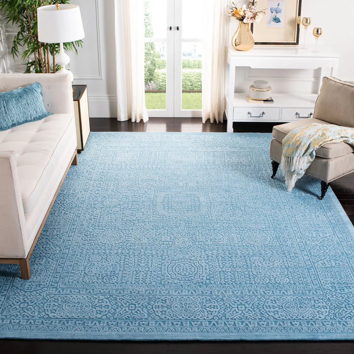 Safavieh Mirage 8'-0" x 10'-0" Rug in Turquoise