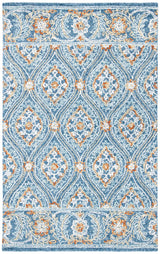 Safavieh Blossom 4'-0" x 6'-0" Rug in Navy / Yellow