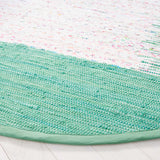 Safavieh Montauk 6'-0" x 6'-0" Rug in Ivory / Sea Green